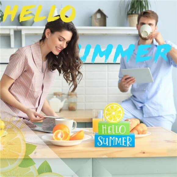 3 Pieces Fall Wooden Block Decor for Home Autumn Decor Pumpkins Wooden Tiered - Picture 2 of 7